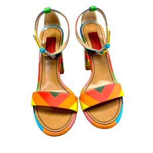 Valentino Garavani 1973 Rainbow chevron